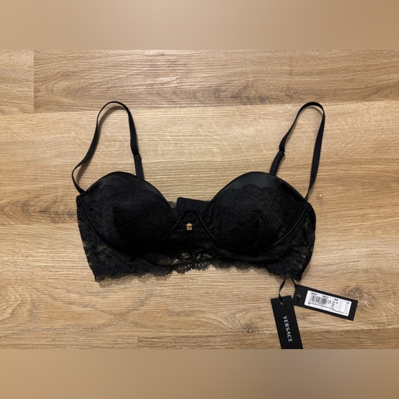 NWT Versace Lace Long Lien Bra - Picture 9 of 11